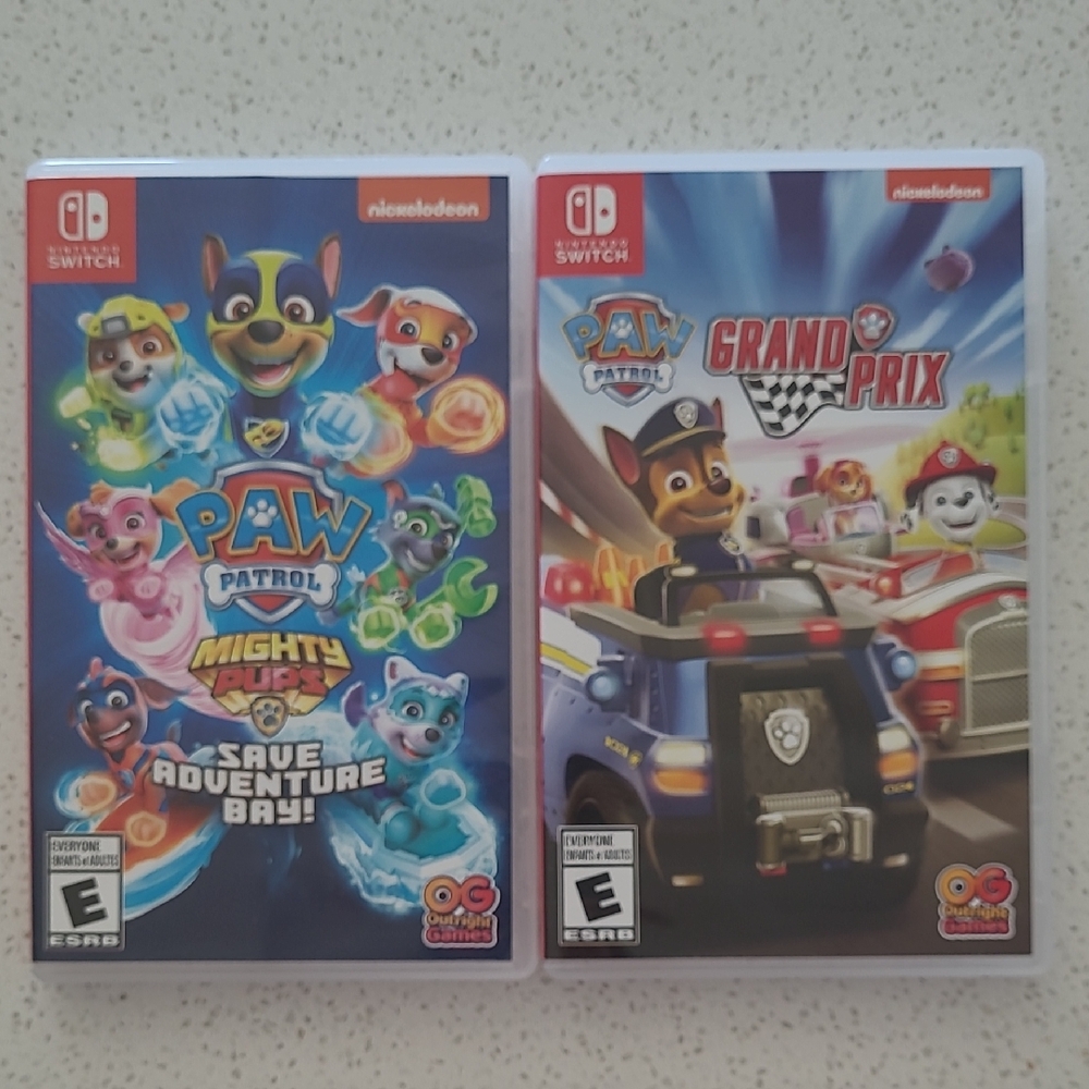 Nintendo Switch Games Paw Patrol Set